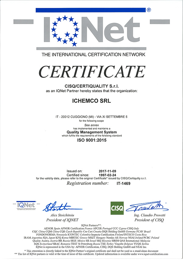 ISO 9001:2015 IqNet