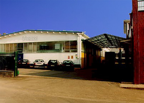 The first production capacity in Pogliano Milanese