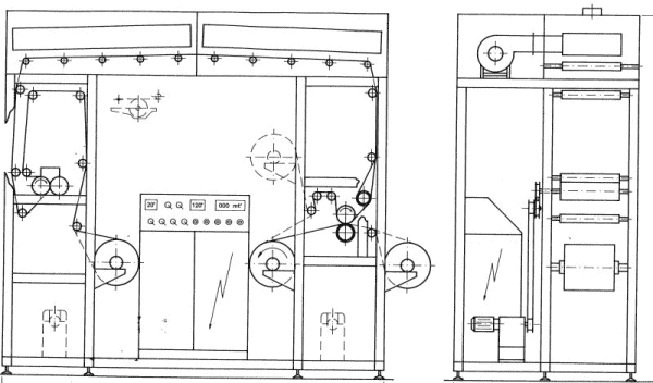 Pilot coater scheme